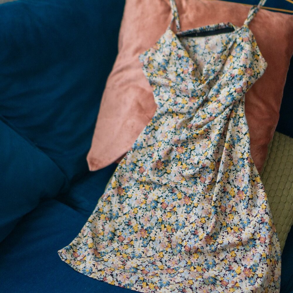 Abercrombie Floral Mini Dress - Picture 3 of 4